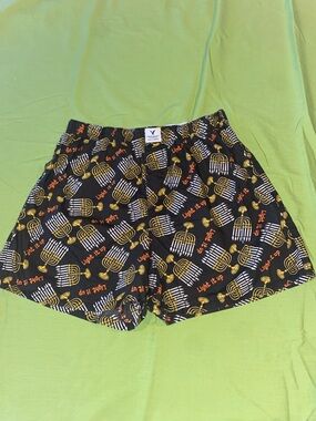 American Eagle Men’s Hanukkah Menorah Print Boxers